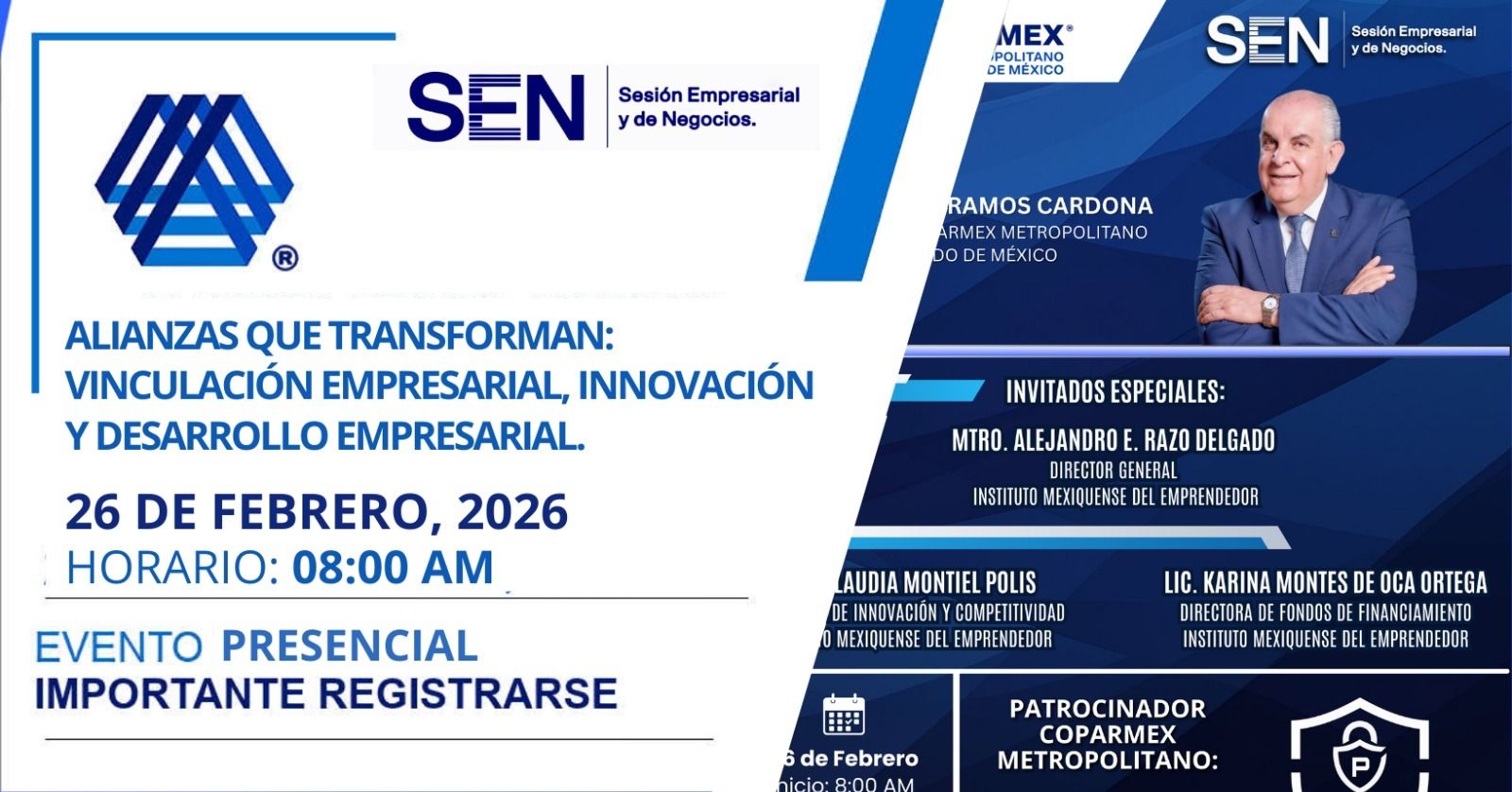 Sesión Empresarial y de Negocios, Febrero del 2026